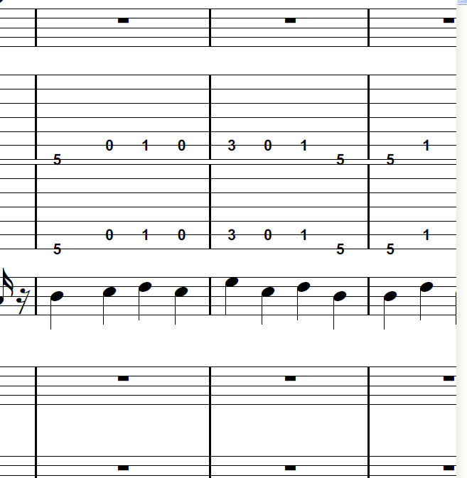 Musescore Chord Chart 1733